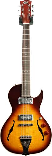 B&G Step Sister Cutaway P90 Tobacco Burst #CR201000113 B&G Step Sister Cutaway P90 Tobacco Burst #CR201000113