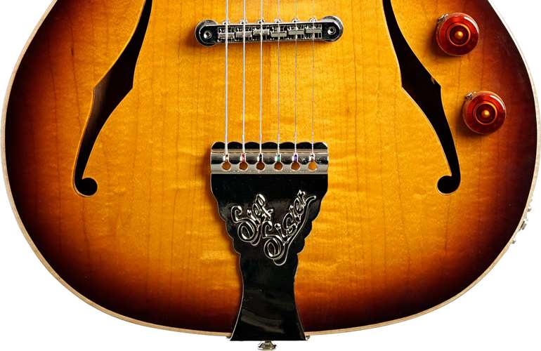 B&G Step Sister Cutaway P90 Tobacco Burst #CR201000113 B&G Step Sister Cutaway P90 Tobacco Burst #CR201000113