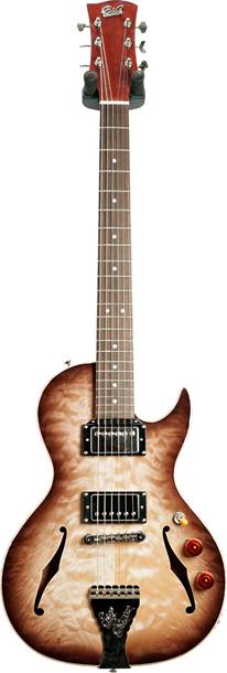 B&G Step Sister Cutaway Quilted Maple HH Wolf Burst #CR201000071