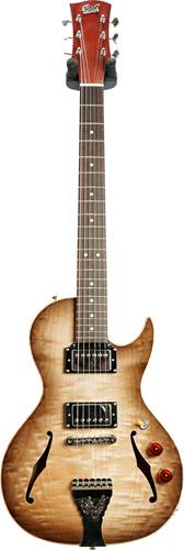 B&G Step Sister Cutaway Quilted Maple HH Wolf Burst #CR201000205 B&G Step Sister Cutaway Quilted Maple HH Wolf Burst #CR201000205