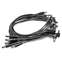 Voodoo Lab Pedal Power Cable Pack 8 Cables Front View