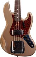 Fender Custom Shop 1961 Jazz Bass Heavy Relic Aged Shoreline Gold #CZ548720