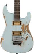 Charvel Custom Shop San Dimas 2H Relic Sonic Blue Masterbuilt by Red Dave Nichols