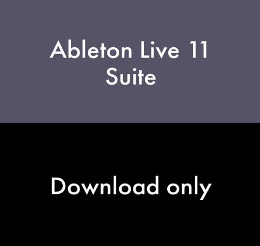 Ableton Live 11 Suite (Download, serial number only)