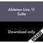Ableton Live 11 Suite, Upgrade from Live Lite (Download, serial number only) Front View