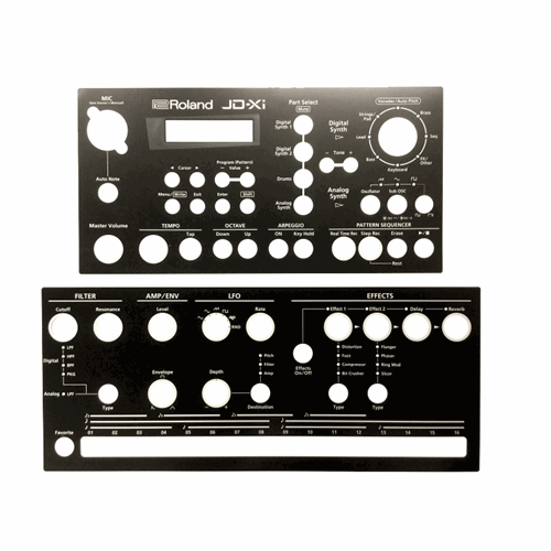 Roland Overlay Set for JD-Xi