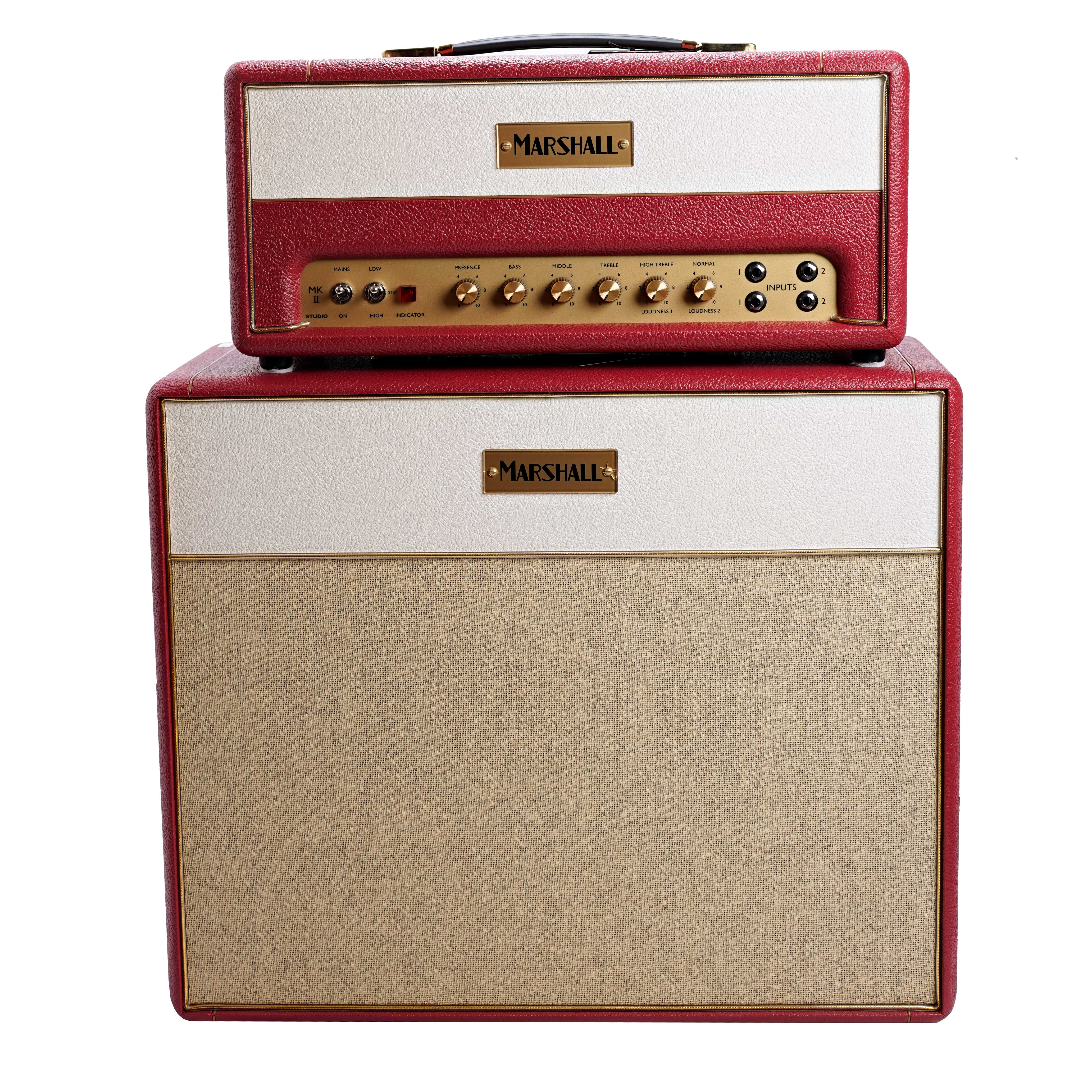 Marshall Design Store SV20H Studio Vintage Head with 1974CX Cab Red (Ex-Demo) #M-2025-16-0004-1