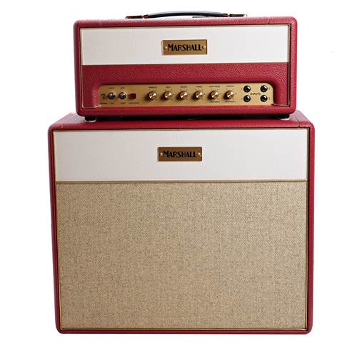 Marshall Design Store SV20H Studio Vintage Head with 1974CX Cab Red (Ex-Demo) #M-2025-16-0004-1 Marshall Design Store SV20H Studio Vintage Head with 1974CX Cab Red (Ex-Demo) #M-2025-16-0004-1