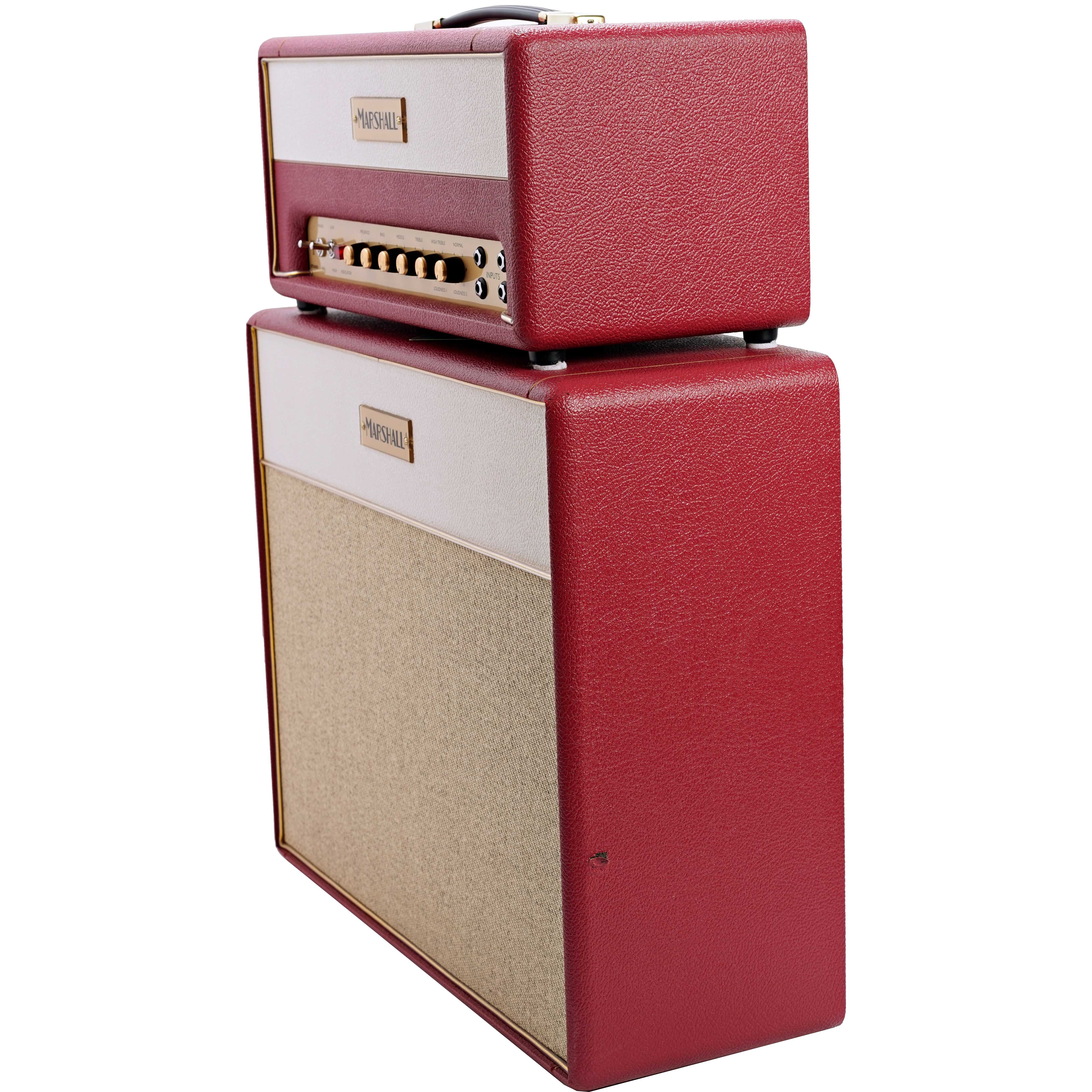 Marshall Design Store SV20H Studio Vintage Head with 1974CX Cab Red (Ex-Demo) #M-2025-16-0004-1