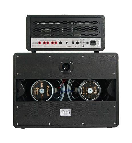 Marshall Design Store 2525H Silver Jubilee Valve Amp Head with JVM212C Guitar Cabinet Black Marshall Design Store 2525H Silver Jubilee Valve Amp Head with JVM212C Guitar Cabinet Black