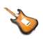 LSL Instruments Saticoy Heavy Aged 2 Tone Sunburst Roasted Pine Body Roasted Flame Maple Neck with Rosewood Fingerboard Back View