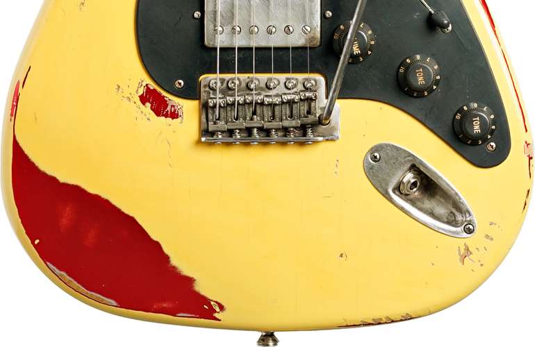 LSL Instruments Saticoy Heavy Aged TV Yellow Over Candy Apple Red Roasted Pine Body Roasted Flame Maple Neck Rosewood Fingerboard #Marva LSL Instruments Saticoy Heavy Aged TV Yellow Over Candy Apple Red Roasted Pine Body Roasted Flame Maple Neck Rosewood Fingerboard #Marva