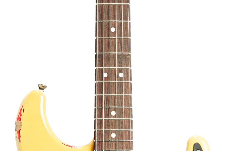LSL Instruments Saticoy Heavy Aged TV Yellow Over Candy Apple Red Roasted Pine Body Roasted Flame Maple Neck Rosewood Fingerboard #Marva LSL Instruments Saticoy Heavy Aged TV Yellow Over Candy Apple Red Roasted Pine Body Roasted Flame Maple Neck Rosewood Fingerboard #Marva