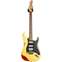 LSL Instruments Saticoy Heavy Aged TV Yellow Over Candy Apple Red Roasted Pine Body Roasted Flame Maple Neck Rosewood Fingerboard #Marva Front View