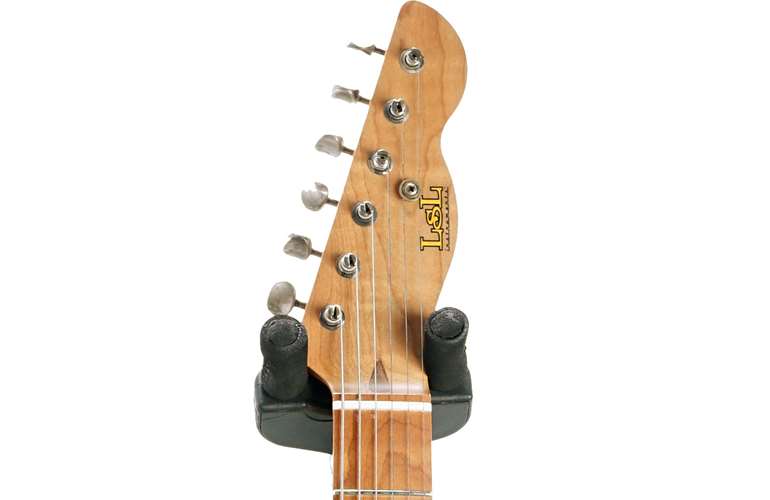 LSL Instruments T Bone Heavy Aged Butterscotch Roasted Pine Body Roasted Flame Maple Fingerboard #Leylah LSL Instruments T Bone Heavy Aged Butterscotch Roasted Pine Body Roasted Flame Maple Fingerboard #Leylah