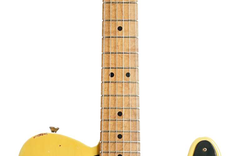 LSL Instruments T Bone Heavy Aged Butterscotch Roasted Pine Body Roasted Flame Maple Fingerboard LSL Instruments T Bone Heavy Aged Butterscotch Roasted Pine Body Roasted Flame Maple Fingerboard