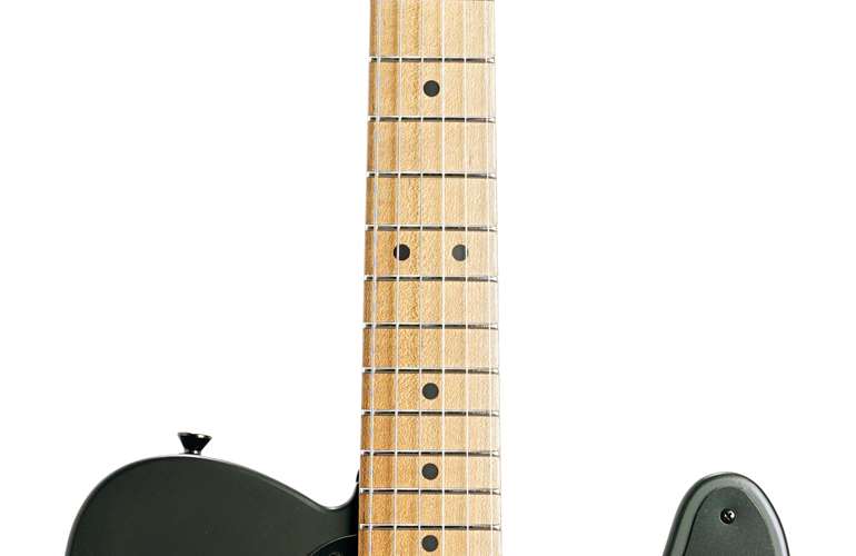 LSL Instruments T Bone One Blackout Black Satin HH Roasted Maple Fingerboard #5189 LSL Instruments T Bone One Blackout Black Satin HH Roasted Maple Fingerboard #5189