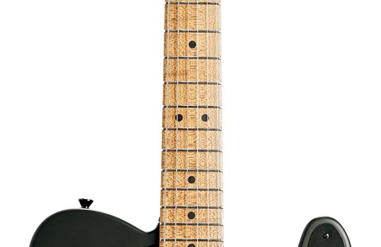 LSL Instruments T Bone One Blackout Black Satin HH Roasted Maple Fingerboard #5193 LSL Instruments T Bone One Blackout Black Satin HH Roasted Maple Fingerboard #5193