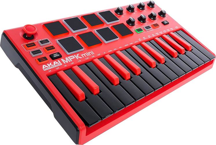 Akai Professional MPK Mini 3 Red Akai Professional MPK Mini 3 Red
