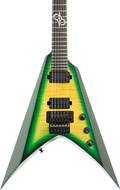 Solar Guitars V1.6FRLB Flame Lime Burst Matte (Ex-Demo) #IW21030820