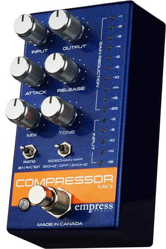 Empress Effects Compressor Mk2 Blue Empress Effects Compressor Mk2 Blue