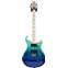 PRS Wood Library Custom 24 10 Top Blue Fade #310638 Front View