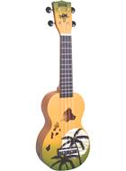 Mahalo Hawaii Ukulele Green