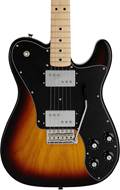 Fender Made in Japan Limited 70s Telecaster Deluxe with Tremolo 3 Colour Sunburst Maple Fingerboard