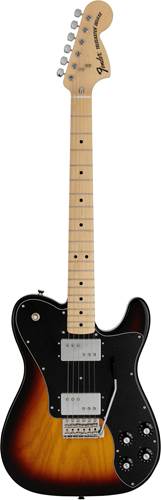 Fender Made in Japan Limited 70s Telecaster Deluxe with Tremolo 3 Colour Sunburst Maple Fingerboard