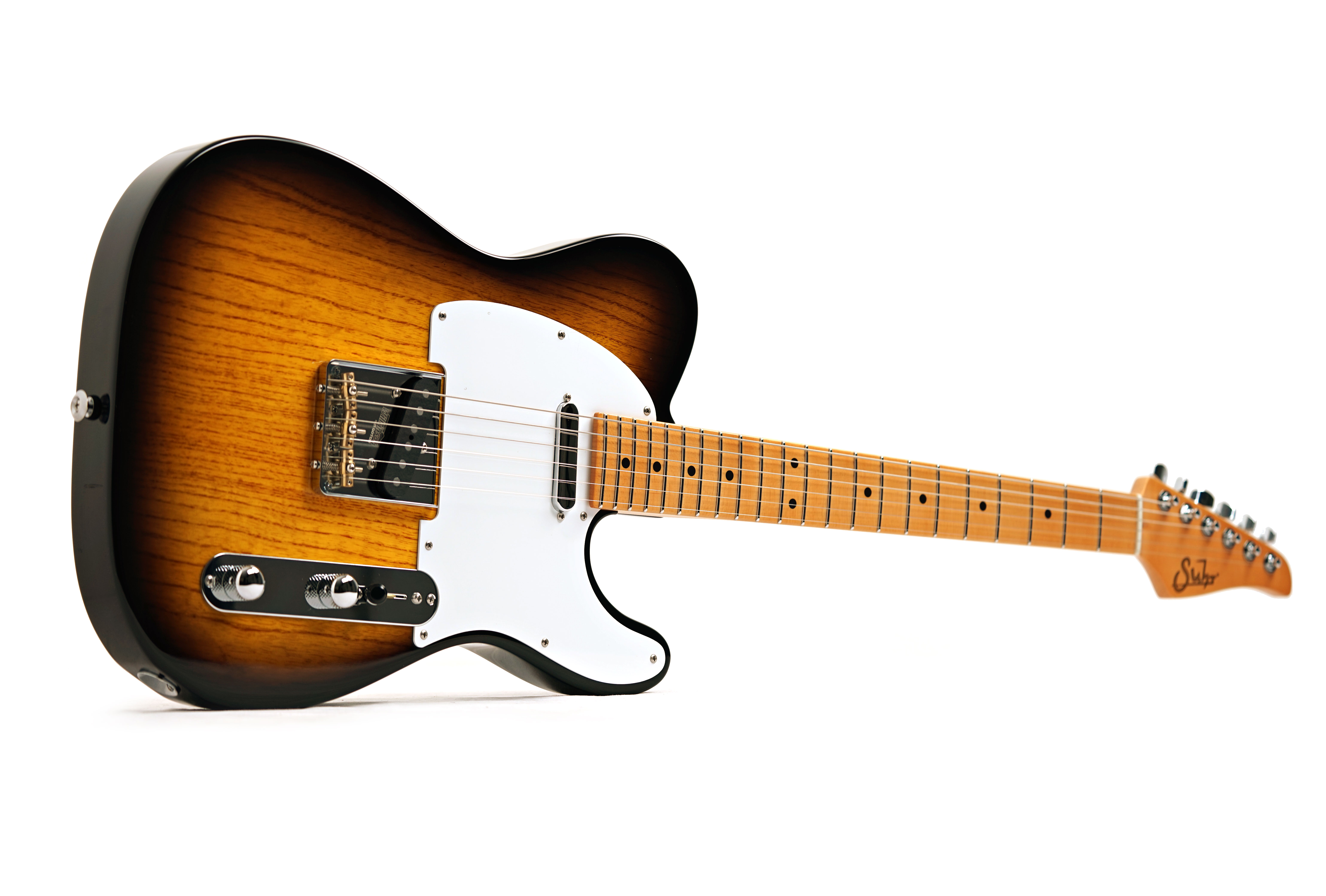 Suhr Classic T 2 Tone Tobacco Burst Swamp Ash Maple Fingerboard #85694