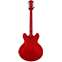 EastCoast G35 Semi-Hollow Cherry Red Rosewood Fingerboard Back View