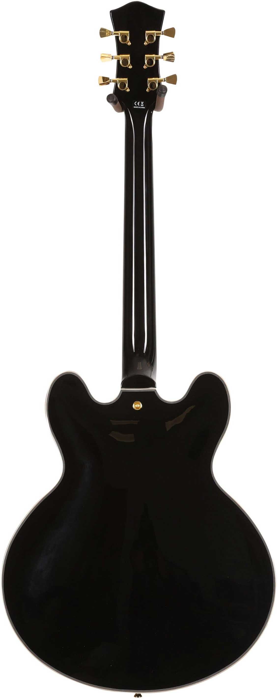 EastCoast G35 Semi-Hollow Black Rosewood Fingerboard