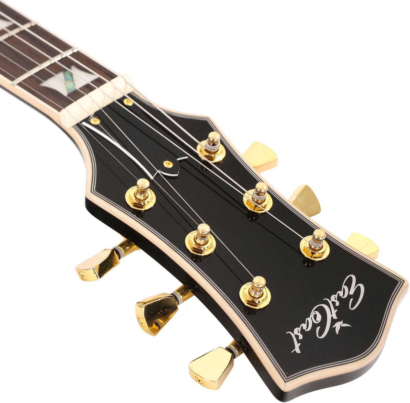 EastCoast G35 Semi-Hollow Black Rosewood Fingerboard