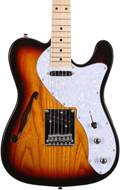 EastCoast T1 Thinline 3 Tone Sunburst Maple Fingerboard