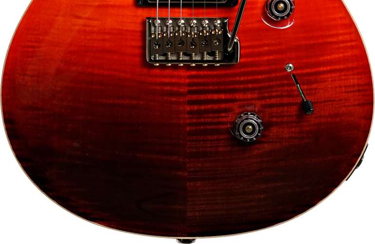PRS Wood Library Custom 24 10 Top Orange Fade #0322854 PRS Wood Library Custom 24 10 Top Orange Fade #0322854