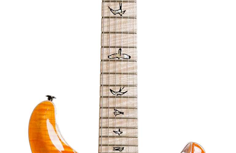 PRS Wood Library Custom 24 10 Top Orange Fade #0322854 PRS Wood Library Custom 24 10 Top Orange Fade #0322854