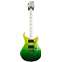 PRS Wood Library Custom 24 10 Top Green Fade #314874 Front View