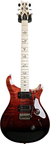 PRS Wood Library Custom 24 10 Top Red to Grey Black Fade #315220