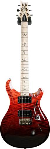 PRS Wood Library Custom 24 10 Top Red to Grey Black Fade #0315224 PRS Wood Library Custom 24 10 Top Red to Grey Black Fade #0315224