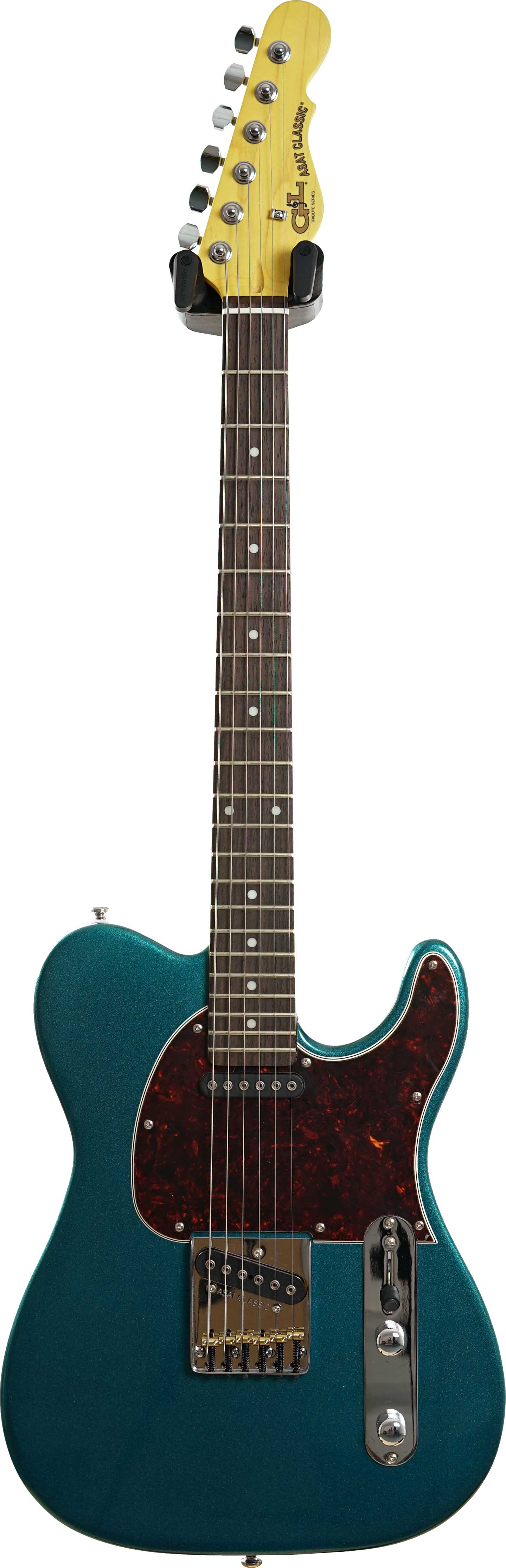 G&L Tribute ASAT Classic Emerald Blue Rosewood Fingerboard (Ex