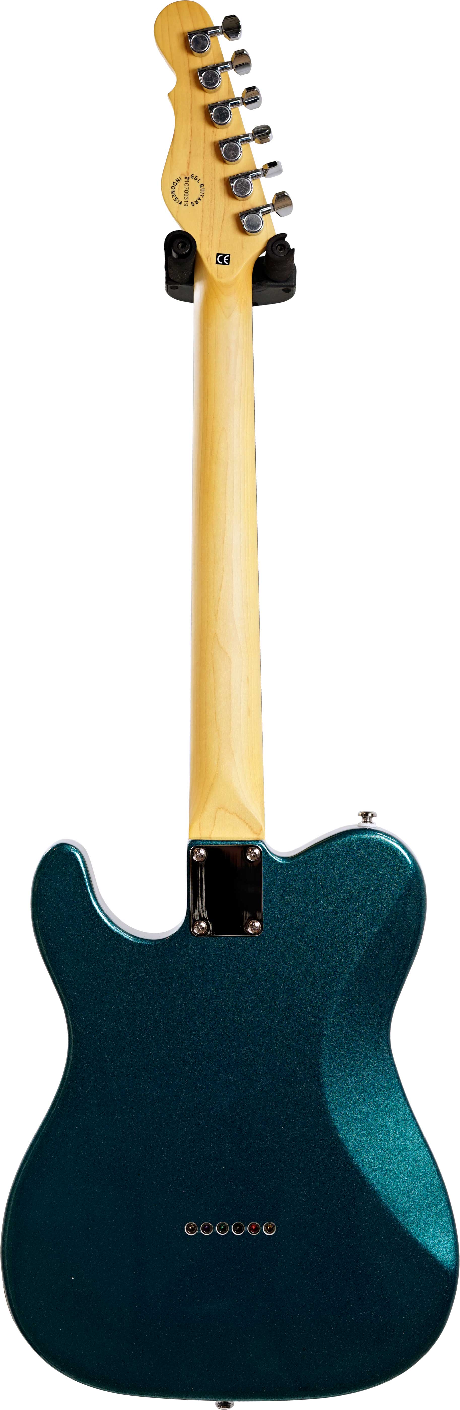 G&L Tribute ASAT Classic Emerald Blue Metallic Rosewood Fingerboard 