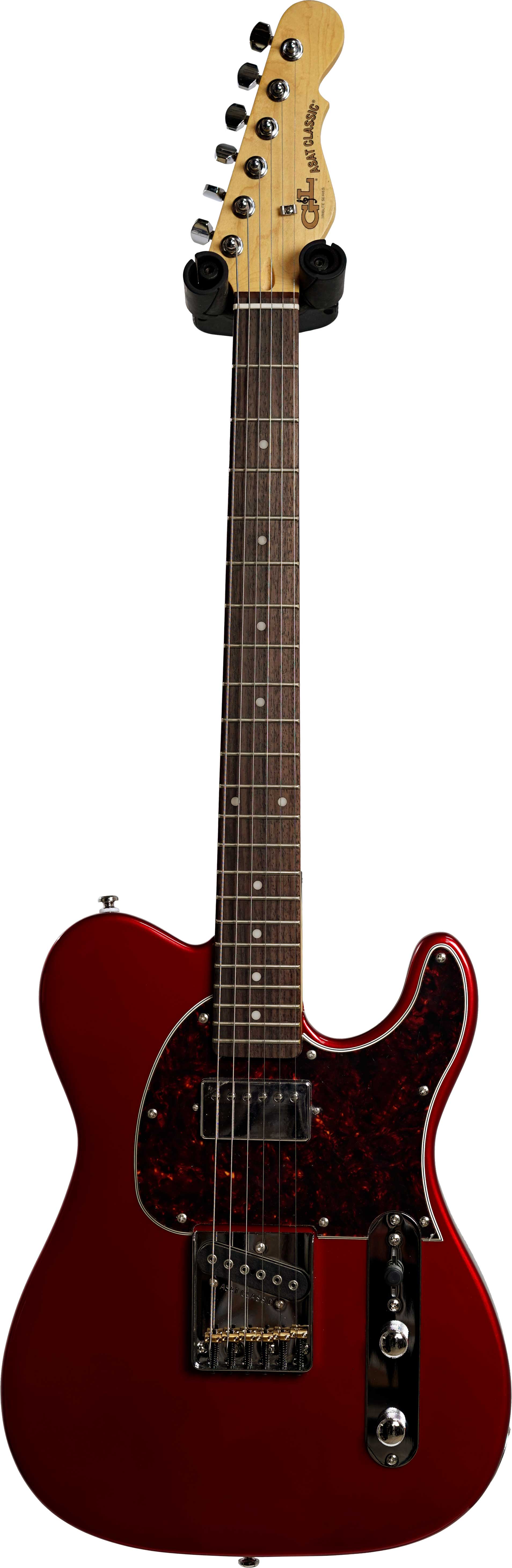 G&L Tribute ASAT Classic Bluesboy Candy Apple Red Rosewod Fingerboard (Ex-Demo) #210501036
