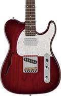 G&L Tribute ASAT Classic Bluesboy Semi Hollow Redburst Rosewood Fretboard