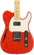 G&L Tribute ASAT Classic Bluesboy Semi Hollow Clear Orange Maple Fingerboard