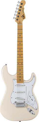 G&L Tribute Legacy White Satin Frost Maple Fingerboard