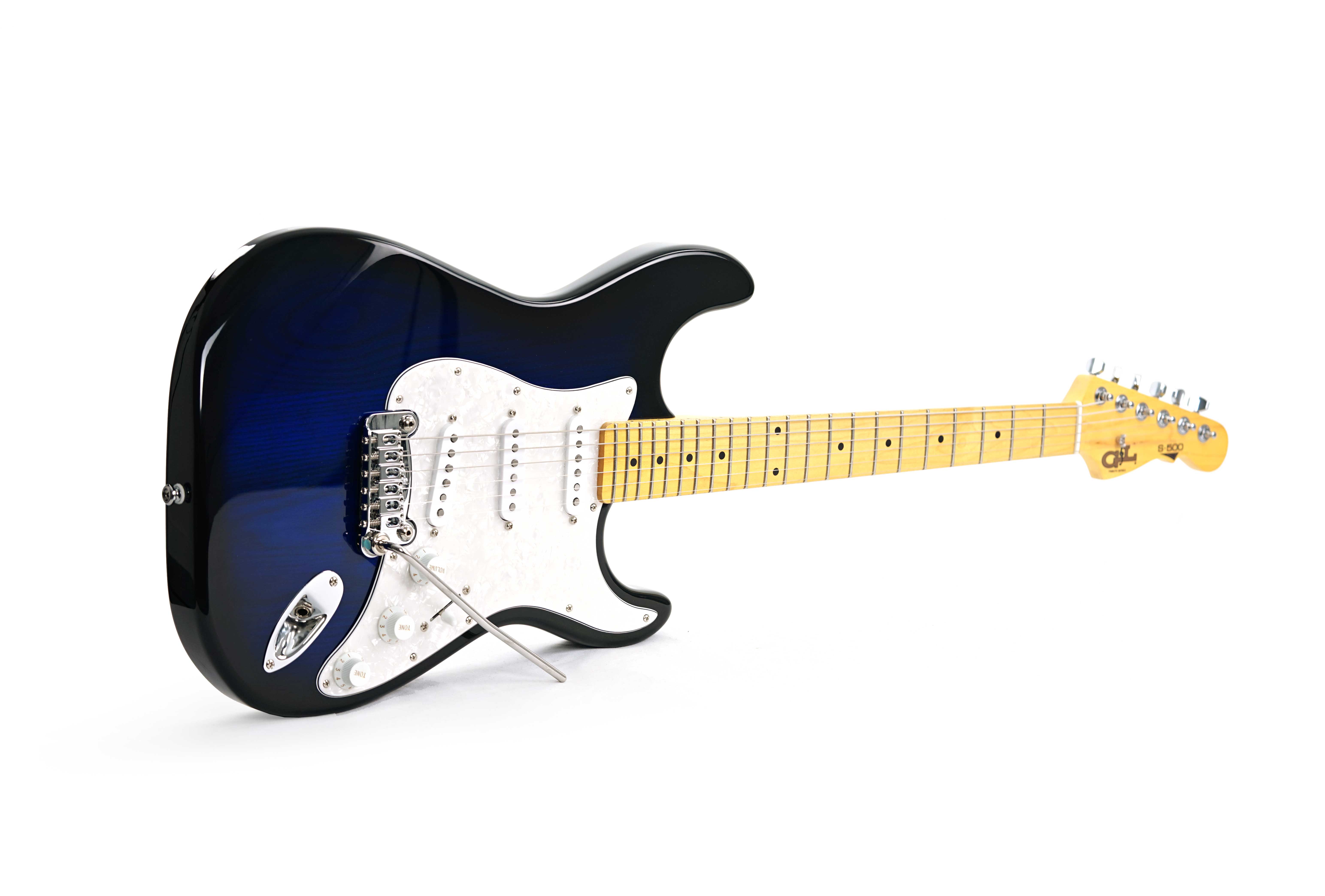 G&L Tribute S-500 Blueburst Maple Fingerboard (Ex-Demo) #210806097