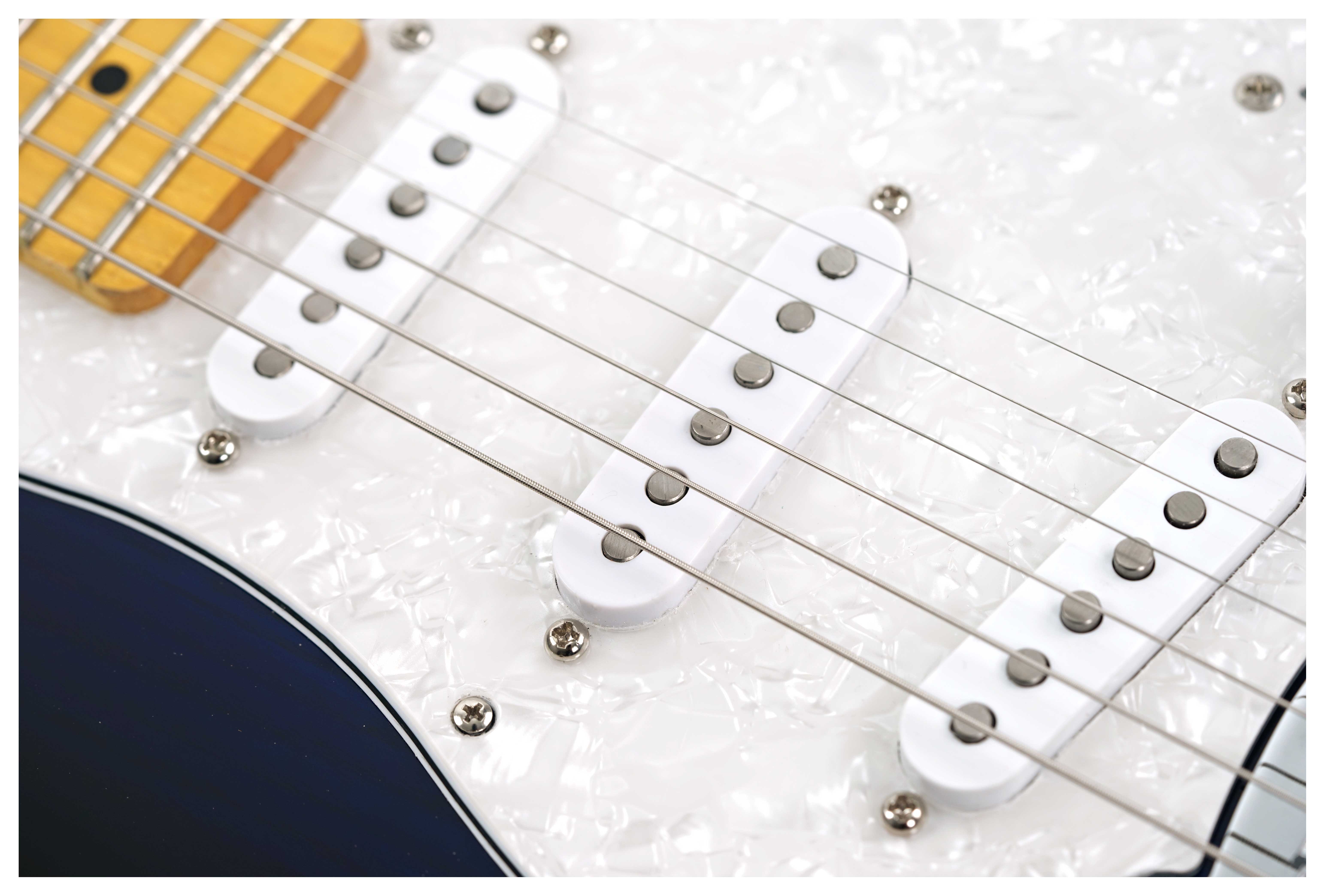 G&L Tribute S-500 Blueburst Maple Fingerboard (Ex-Demo) #210806097