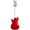 G&L Tribute Fallout Short Scale Bass Candy Apple Red Maple Fingerboard Back View