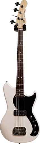 G&L Tribute Fallout Short Scale Bass Olympic White Rosewood Fingerboard