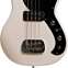 G&L Tribute Fallout Short Scale Bass Olympic White Rosewood Fingerboard 